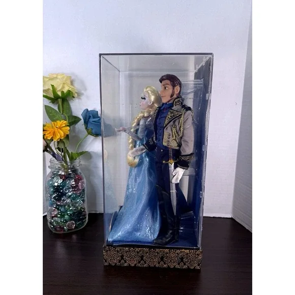 Disney Store Fairytale Designer Collection Elsa And Hans Heroes Villains Set - Picture 4 of 17